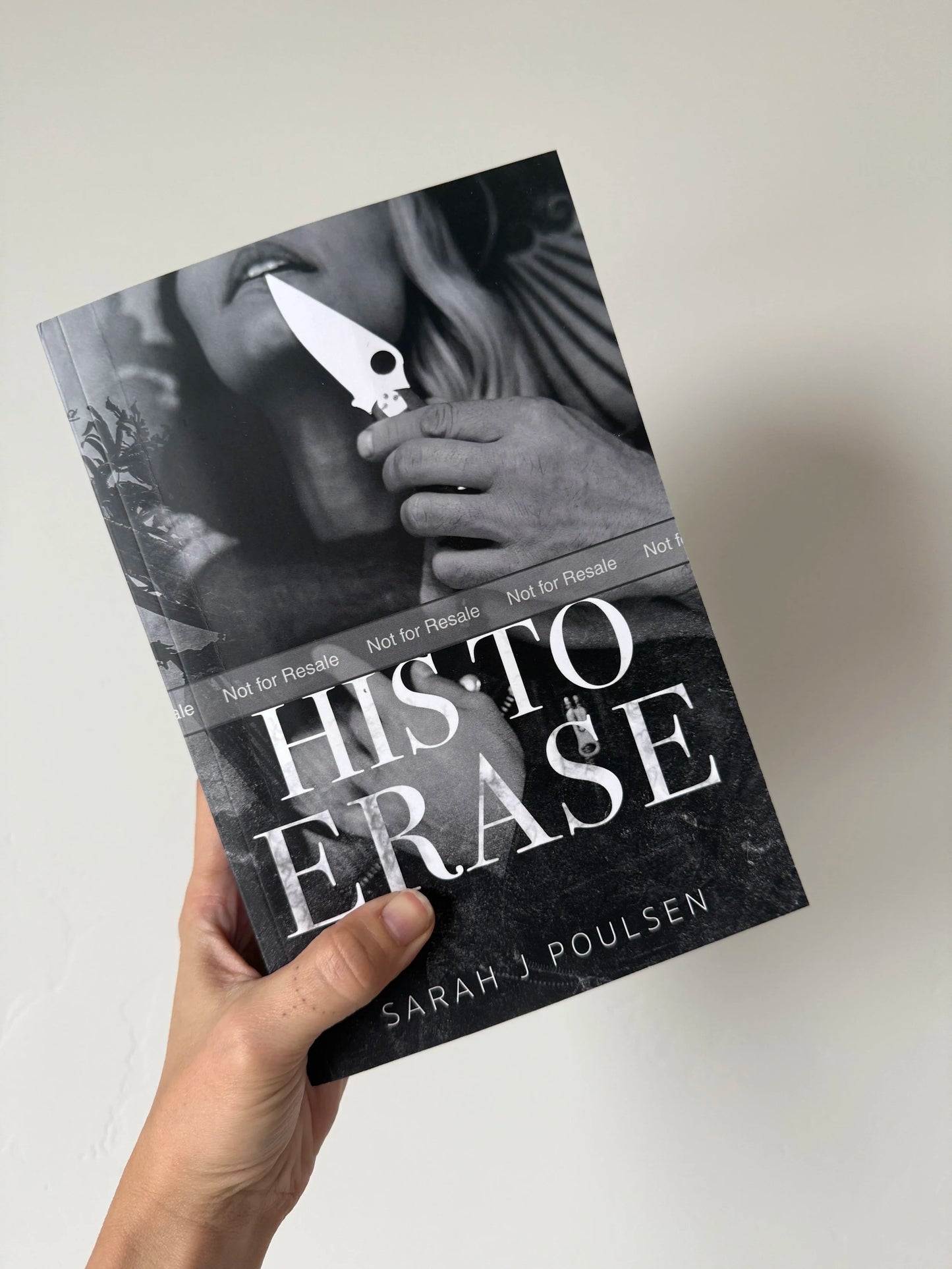 Author Copy of His To Erase